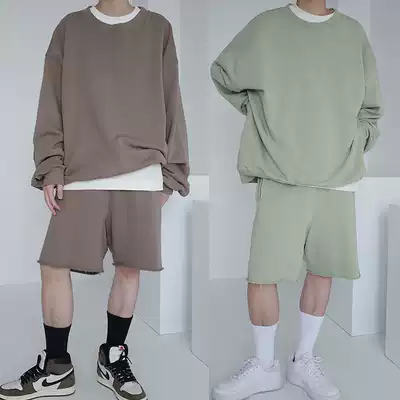 GAHKSTUDIO haute kanye Kardashian earth color washed color sweater