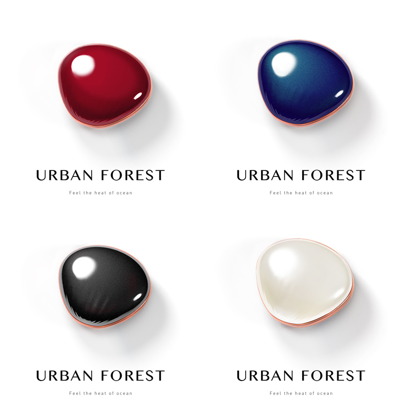 Creative and practical seashell shell hand warmer ins makeup mirror charging treasure mini birthday gift for girlfriend