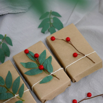Winter warm sun Kraft paper oversized gift gift wrapping paper gift gift gift DIY birthday Universal