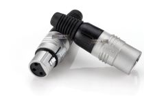 German original Sommer Cable Hicon silver-plated three-core balance plug XLR fever canon head
