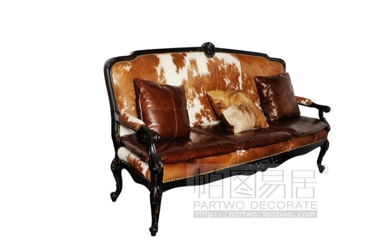 Thiết kế nội thất 3 người sofa ba mô hình đồ nội thất phòng Pháp sofa Châu Âu sofa tân cổ điển đồ nội thất