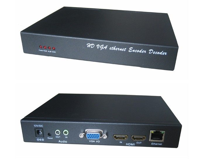 VGA Decoder Low Bandwidth Codec Video Decoder H.264 HD VGA HDMI Codec