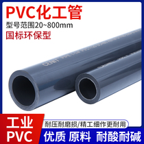 PVC pipe chemical pipe drinking to water pipe material rubber pipe hard pipe resistant to acid and 25 25 32 50 75mmUPVC industrial pipe