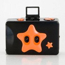 Two-grid vintage film camera send film cute ins birthday gift gift film camera photo partition shot