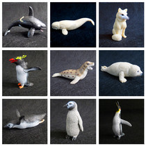 Undersea biological model toy simulation plastic marine animal Arctic Fox killer whale beluga whale penguin baby seal