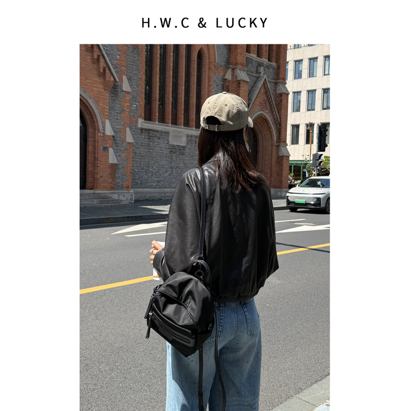 Mini Backpack Small Women's 2026 New Fashion Small Backpack Crossbody Bag Nylon Bag Shoulder Bag with Unique Design Mini Backpack Small Women's 2026 New Fashion Small Backpack Crossbody Bag Nylon Bag Shoulder Bag with Unique Design