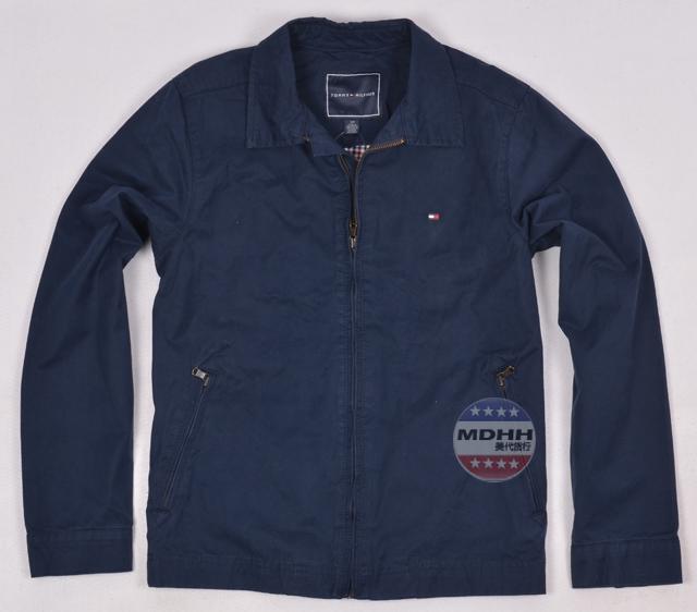 Tommy Hilfiger Men's Logan Stand Collar Pure Cotton Double-Layer Jacket in Stock at a Special Price Tommy Hilfiger Men's Logan Stand Collar Pure Cotton Double-Layer Jacket in Stock at a Special Price