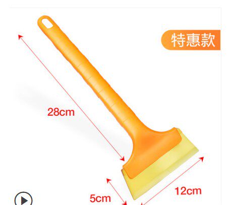 Car snow shovel multifunction vehicle snow sweeper glass defrost scraping snow deicing brush winter snow removing tool