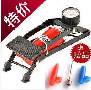 Car cheering machine foot high pressure inflator pedal cheer pump car with air cheer mini portable cheer