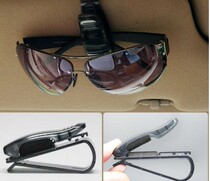 Car glasses clip car glasses frame car decoration sunglasses clip sun visor car ticket holder