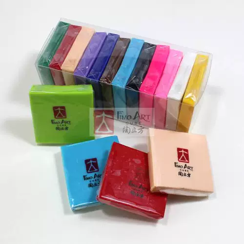 陶立方 Глина, комплект, пластилин без запаха ручной работы, 12 цветов, подходит для начинающих, «сделай сам», обучение