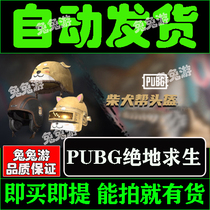 PUBG Jedi Survival Gift Pack cdk Shiba Inu Helmet Level 3 single piece Level 3 permanent redemption code