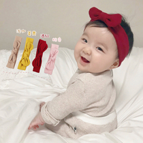 ins Han version new tightness butterfly knot child hair with baby cute rabbit ear head with baby hair accessories