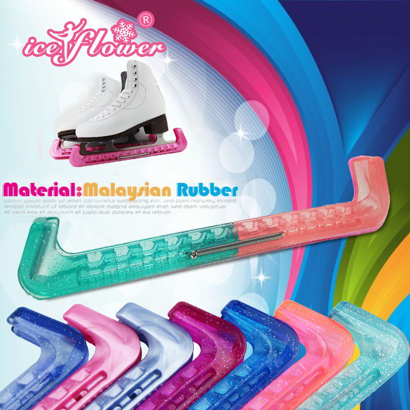 Imported crystal ice cutter shade skate spring ice cutter protective knife for adult grapefruit feather