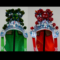 Field Marshal hat temple hat crown hat custom will take the hat god hat wu sheng towel Wu will cap opera drama helmet Buddha