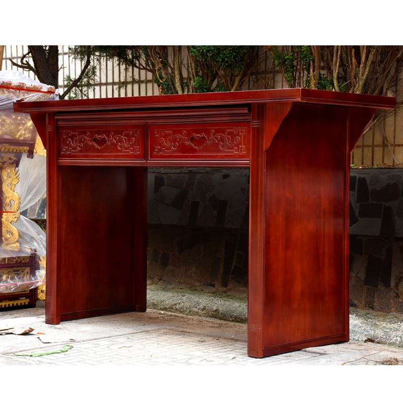 For the Buddha table Fotai solid wood for the table to be set up for the monastery Grand supply table Shentai Chinese style living room brief and approb.