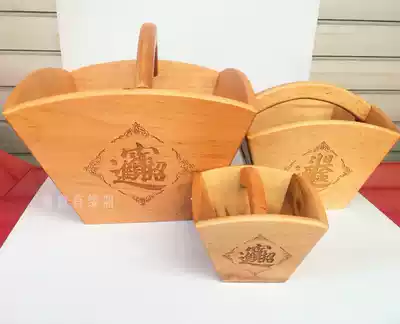 Antique mi dou feng shui ornaments rijindoujin mahogany decoration mahogany bucket lucky enrichment's wealth m sheng da number