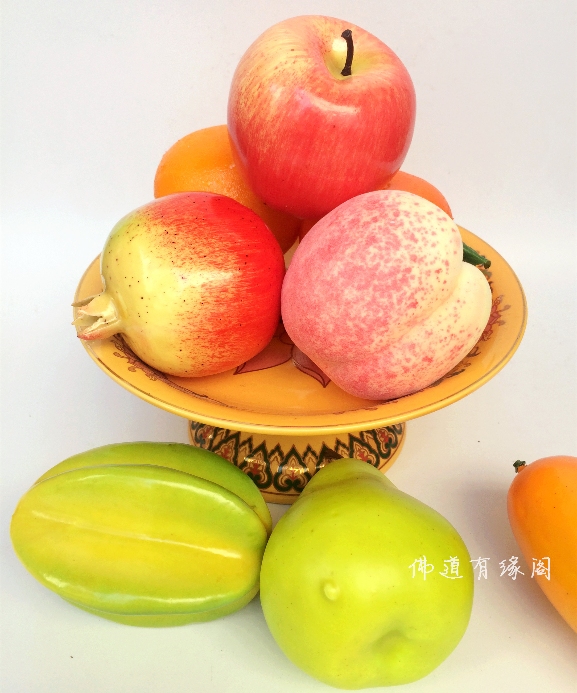 For Foware Emulation Fruits Plastic Fake Fruit Emulation Fruits Grain props for the Buddhist Buddha in Buddhist Buddhas front for fruit