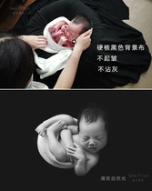 Hardcore black background cloth does not touch the gray does not wrinkle baby shooting full moon door-to-door photo newborn photography props