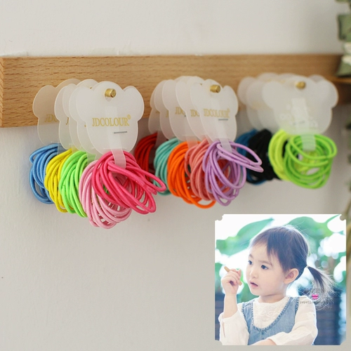 Детский маленький аксессуар для волос для раннего возраста, детская базовая резинка, в корейском стиле