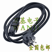 Etag 16A plug turn C19 PDU server power cord 3 * 1 5 squared European gauge line 1 8 m pure copper