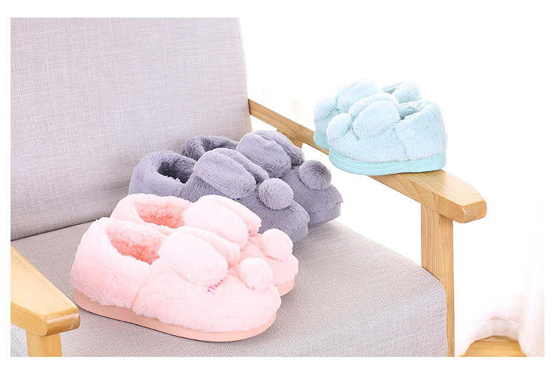 Pantoufles enfants en suède pour hiver - Ref 1011563 Image 11