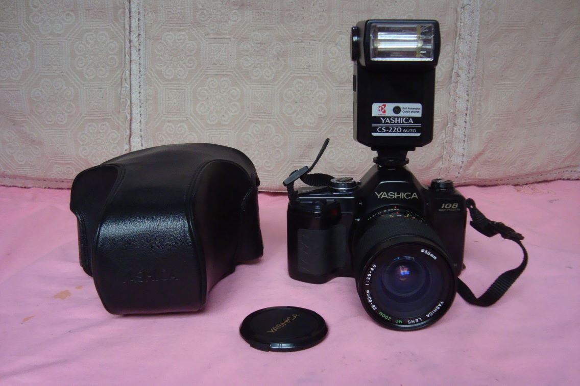 New net good with Jessica 108 single eye camera with flash 28-80mm lens glue roll negatives