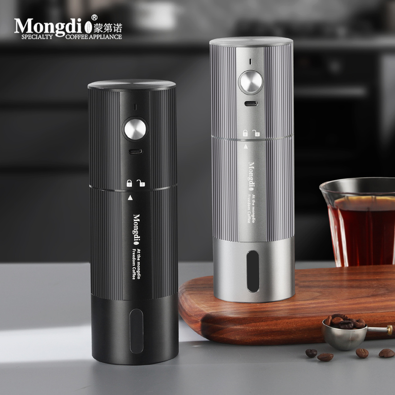 Mongdio Electric Coffee Grinder Coffee Bean Grinder Steel Core Coffee Grinder Portable Coffee Grinder