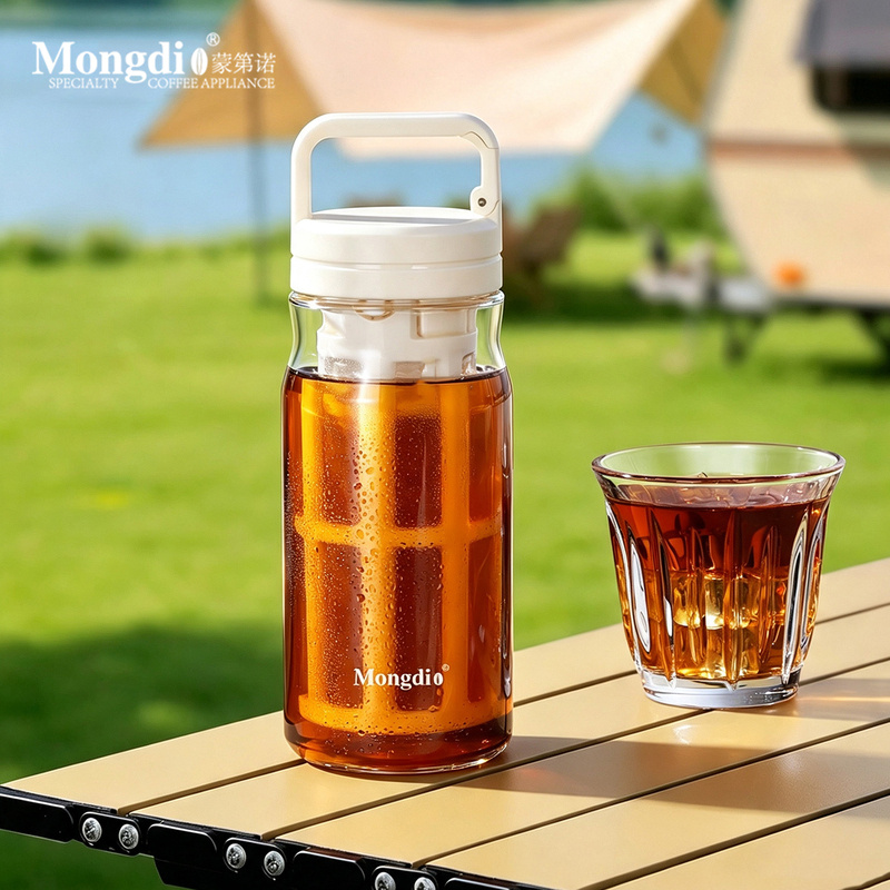 Mongdio Cold Brew Cup Cold Brew Pot Cold Brew Coffee Cup Cold Brew Tea Cup Portable Cold Brew Bottle Cold Brew Coffee Pot