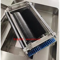 The Rui Nuclear Kitchen Maiden 125 Type of electric commercial meat-cutting machine Meat Machine D Type Hole Large Blade Lengthened Knife Group