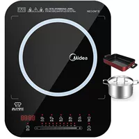 Midea / beauty C21-WH2105 Bếp cảm ứng phương Tây bếp chiên nhà bếp đa chức năng cảm ứng nướng bánh cá - Bếp cảm ứng bếp bosch puc631bb2e