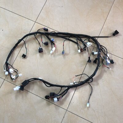 Baocarving Horizon Sports Car Assembly Line Guowei Petty Ninja Cable Main Line Locomotive Wire Line Assembly