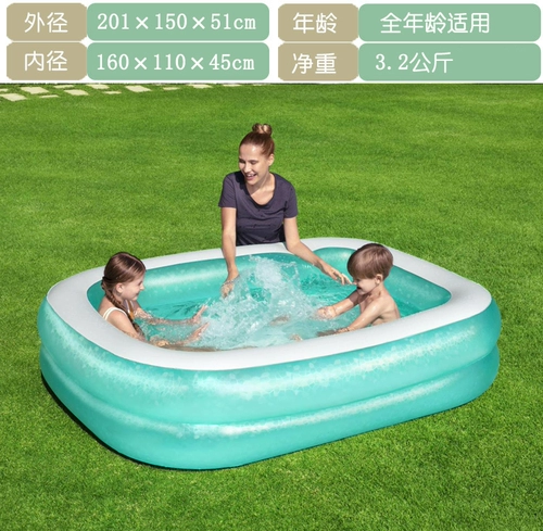 Оригинальный воздушный насос, детская надувная ванна для младенца для взрослых, морской бассейн с шариками