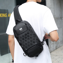 New outdoor Lure camouflage chest bag fashion fitness messenger bag waterproof Oxford cloth casual shoulder sports bag men