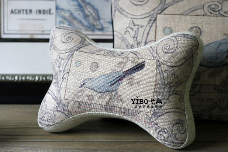 Kho báu Châu Âu và Mỹ cổ điển gối Mỹ retro deer head nghiên cứu cushion cushion set Hồng Kông Đài Loan khách hàng phải mua