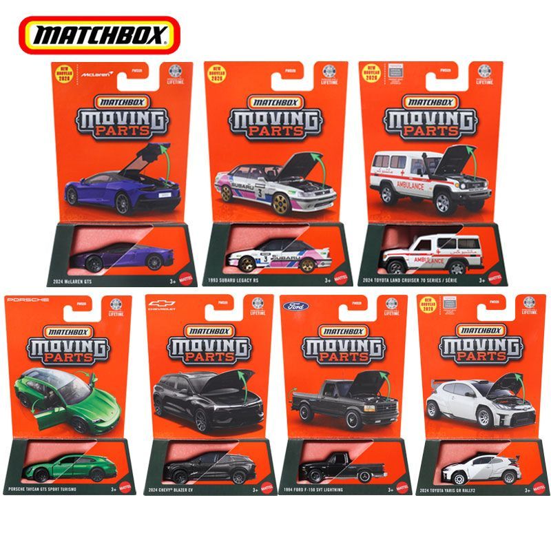 Matchbox Movable Door Opening Series Porsche Toyota Land Cruiser Alloy Car Collectible Toy Fwd28