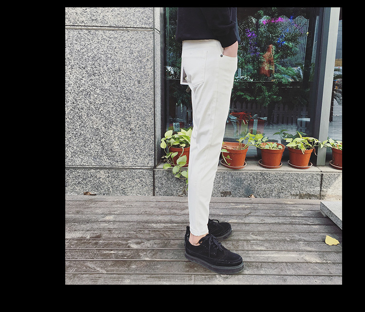 Jeans pour jeunesse pieds Slim pour Quatre saisons - Ref 1462805 Image 14