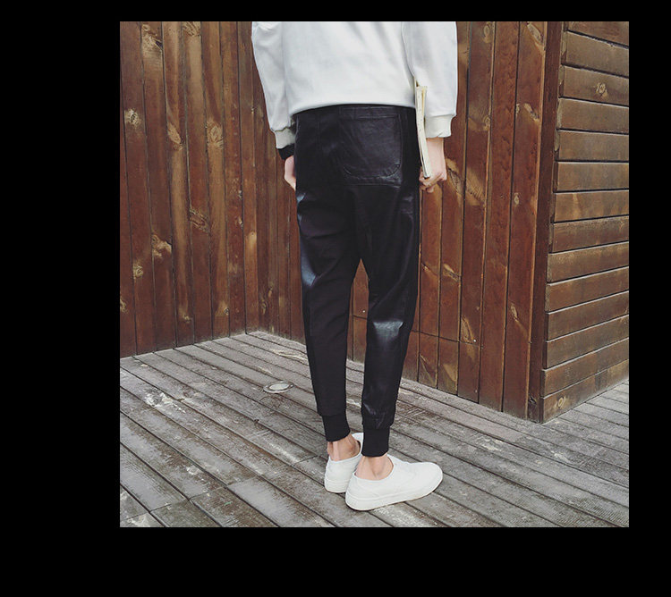 Pantalon cuir homme en vrac pour adolescent pour hiver - Ref 1493916 Image 40