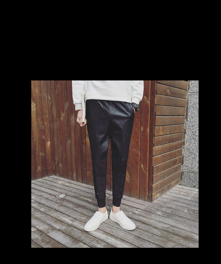 Pantalon cuir homme en vrac pour adolescent pour hiver - Ref 1493916 Image 33