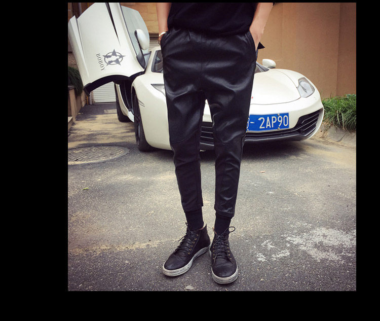 Pantalon cuir homme en vrac pour adolescent pour hiver - Ref 1493725 Image 13