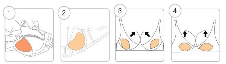 Coques pour soutien-gorge - Ref 814359 Image 28