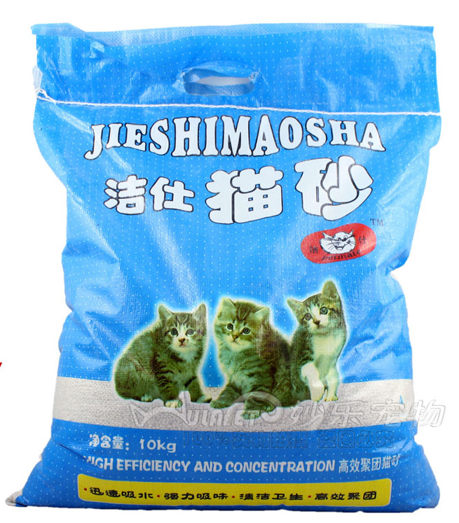 Quảng Đông Jie Shi benthite mèo xả rác 10kg đất cát bụi thấp nút khử mùi nhanh - Cat / Dog Beauty & Cleaning Supplies lược chải ve chó