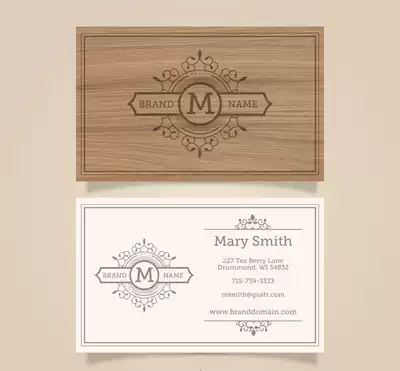 Printing business card 320g film business card printing two-dimensional code business card A327 production bag design