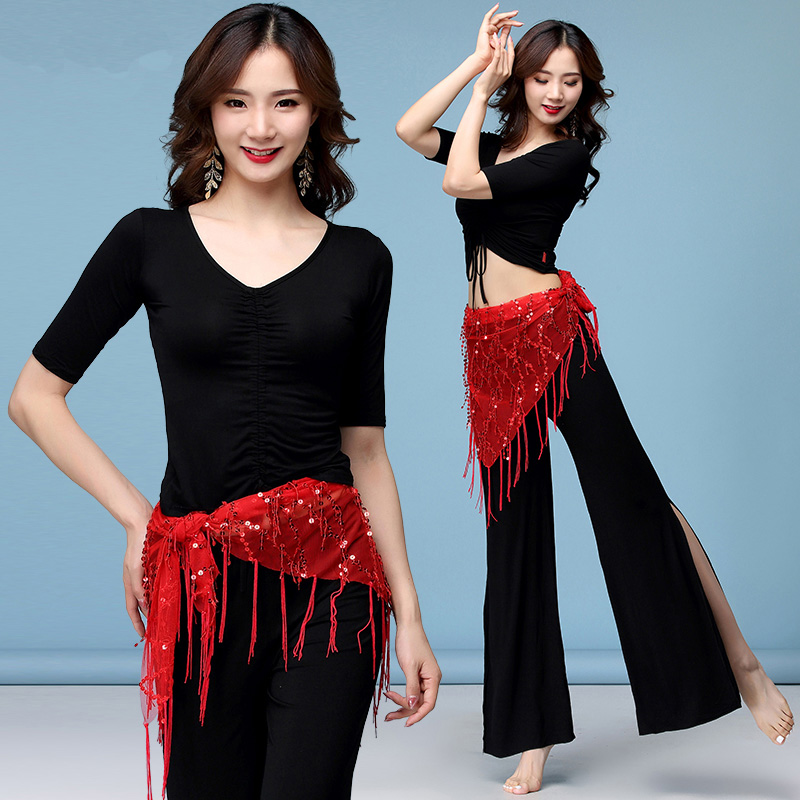 Belly dance practice Gongfu beginners 2020 new sets Mondale Grand sizes Sexy Oriental Dance Costumes Pants Summer