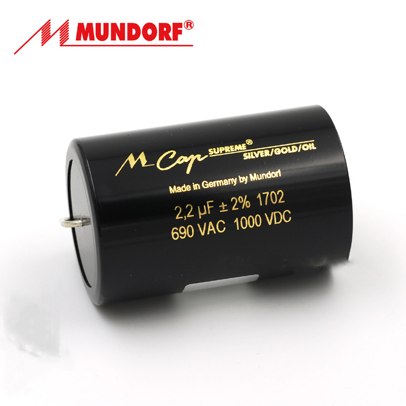Germany's Mondorf Mundorf Mcap gold and silver oil capacitor 0 01uf-2 2UF1000V