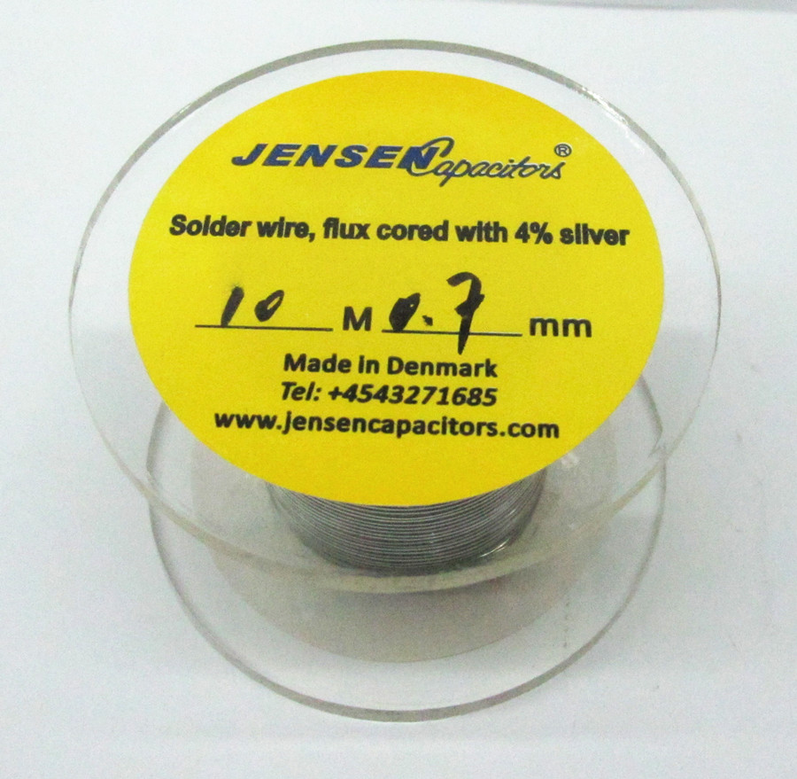Denmark Jensen 0 7MM silver solder 10m pack