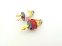 Original German WBT 0210 0201 pure copper gold-plated sterling silver RCA signal Holder