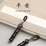 Детский сувенир, брелок из сандалового дерева ручной работы