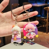 Мультяшная милая сумка из ПВХ, подвеска, фигурка, брелок для влюбленных