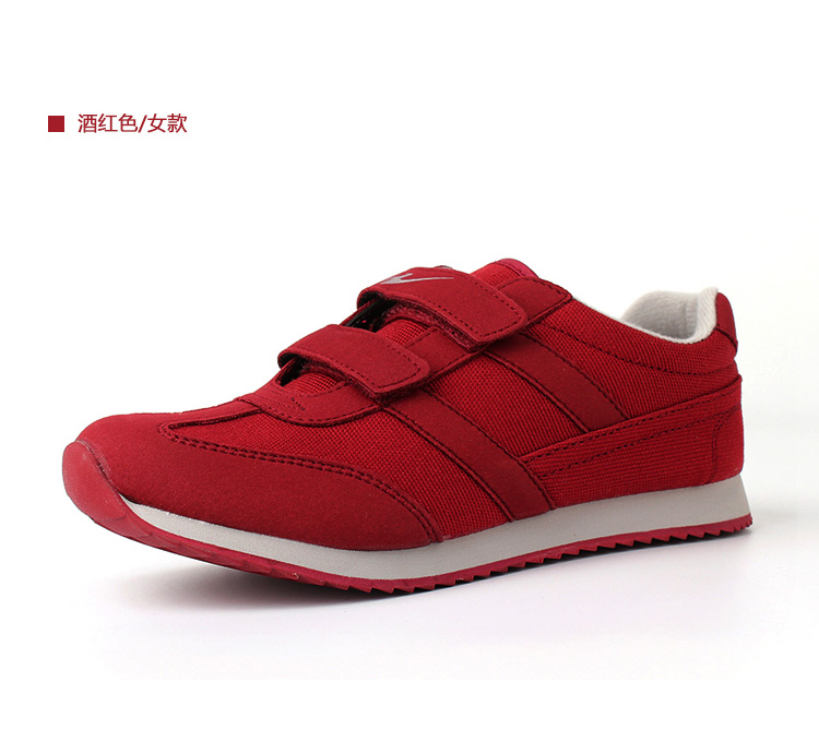 Ưu đãi đặc biệt đôi sao chính hãng đôi giày thể thao mẫu Velcro thoáng khí chạy giày vải chạy giày 323 giày nam và nữ giày chạy bộ